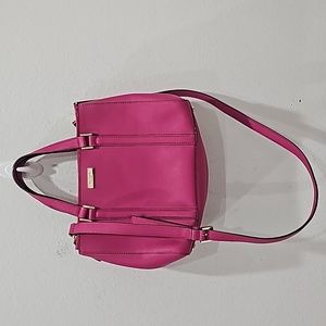 Kate Spade Small Loden Newbury Lane Pink Satchel Crossbody handbag Bag